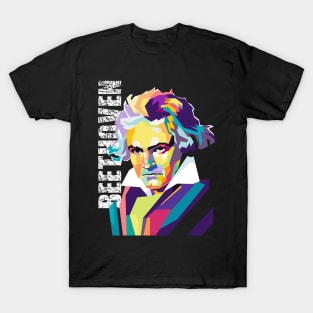 Beethoven wpap popart T-Shirt